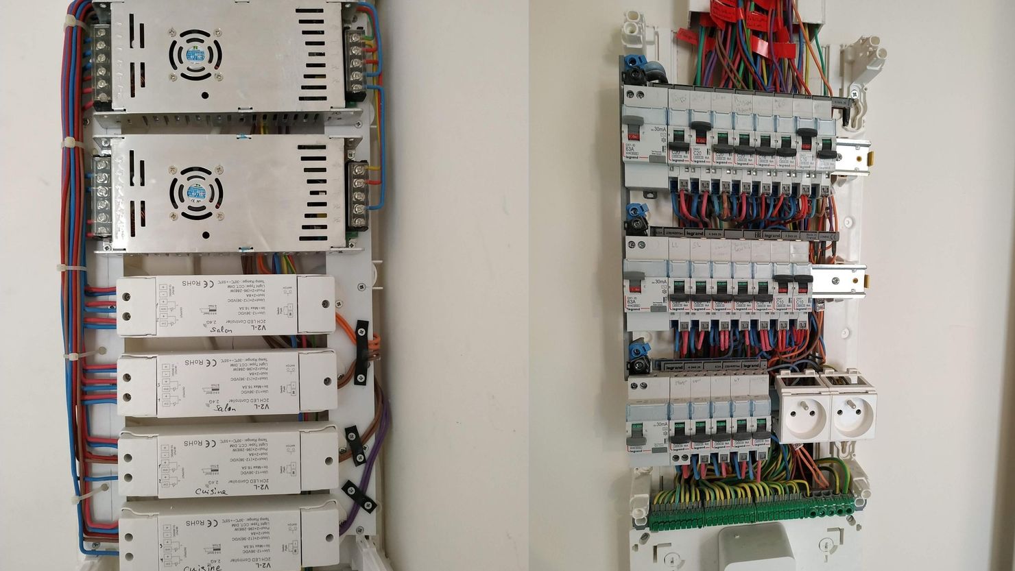 Exemple de réalisation en électricité